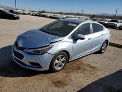 Salvage cars for sale at Tucson, AZ auction: 2017 Chevrolet Cruze LT