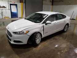 Ford Fusion s Hybrid salvage cars for sale: 2016 Ford Fusion S Hybrid