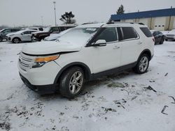 Vehiculos salvage en venta de Copart Woodhaven, MI: 2015 Ford Explorer Limited