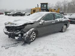 Salvage cars for sale from Copart Ellwood City, PA: 2013 Honda Accord EXL