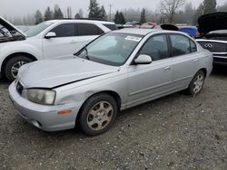 Salvage cars for sale at Graham, WA auction: 2001 Hyundai Elantra GLS