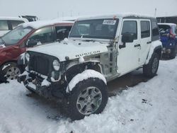 Salvage cars for sale at Brighton, CO auction: 2016 Jeep Wrangler Unlimited Rubicon