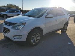 Chevrolet salvage cars for sale: 2016 Chevrolet Equinox LT