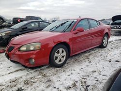 Salvage cars for sale at West Warren, MA auction: 2008 Pontiac Grand Prix