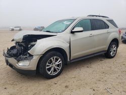 Chevrolet Equinox lt salvage cars for sale: 2016 Chevrolet Equinox LT