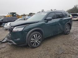 Salvage cars for sale at auction: 2024 Nissan Pathfinder Platinum