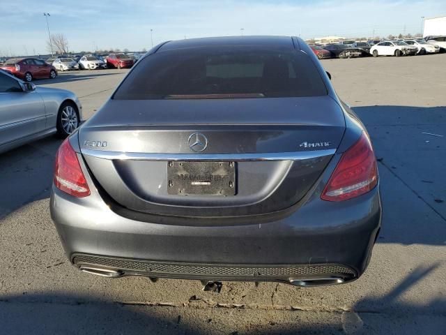 2016 Mercedes-Benz C 300 4matic