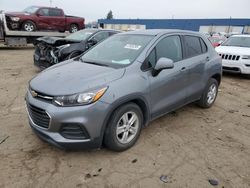 Salvage cars for sale at Woodhaven, MI auction: 2020 Chevrolet Trax LS