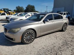 BMW Vehiculos salvage en venta: 2012 BMW 740 LI