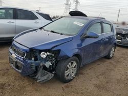 Salvage cars for sale at Elgin, IL auction: 2014 Chevrolet Sonic LT