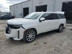 Cadillac salvage cars for sale: 2024 Cadillac Escalade ESV Premium Luxury Platinum