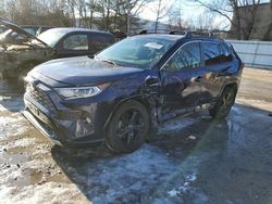 Salvage cars for sale at North Billerica, MA auction: 2019 Toyota Rav4 XSE