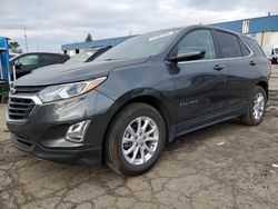 Chevrolet Equinox lt salvage cars for sale: 2021 Chevrolet Equinox LT