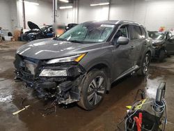 Nissan Rogue sl salvage cars for sale: 2021 Nissan Rogue SL