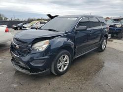 Chevrolet Equinox ls salvage cars for sale: 2017 Chevrolet Equinox LS