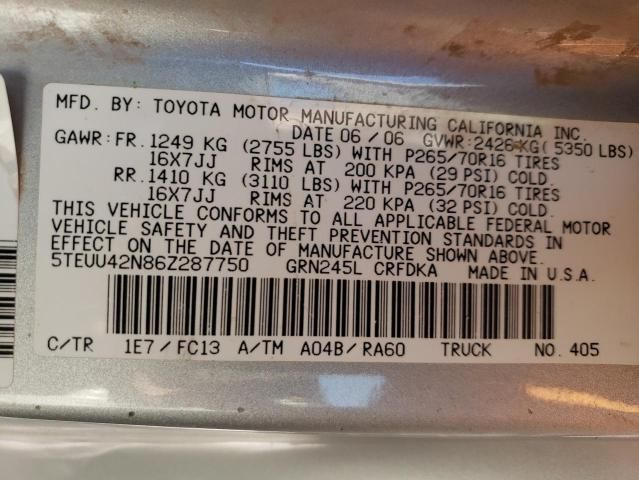 2006 Toyota Tacoma Access Cab