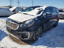 KIA Sedona ex salvage cars for sale: 2019 KIA Sedona EX