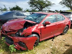 Salvage cars for sale from Copart Kapolei, HI: 2021 Toyota Camry SE