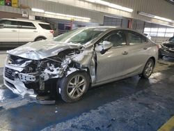 Chevrolet salvage cars for sale: 2017 Chevrolet Cruze LT