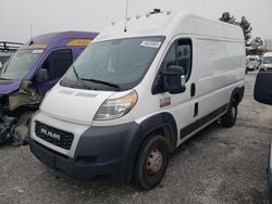 Salvage trucks for sale at Loganville, GA auction: 2019 Dodge RAM Promaster 1500 1500 High