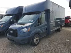 Salvage trucks for sale at Wilmer, TX auction: 2021 Ford Transit T-350 HD