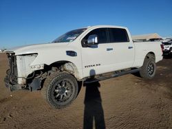 Salvage trucks for sale at Brighton, CO auction: 2016 Nissan Titan XD SL