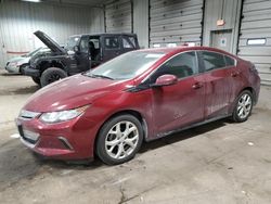 Chevrolet Volt salvage cars for sale: 2017 Chevrolet Volt Premier