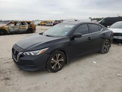 Salvage cars for sale at Houston, TX auction: 2020 Nissan Sentra SV