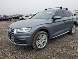 Salvage cars for sale at Houston, TX auction: 2019 Audi Q5 Premium Plus