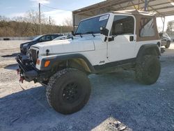 Salvage cars for sale at Cartersville, GA auction: 1999 Jeep Wrangler / TJ Sahara