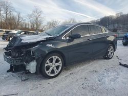 2017 Chevrolet Cruze Premier en venta en Ellwood City, PA