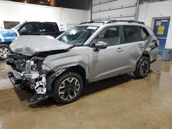 Salvage cars for sale at Blaine, MN auction: 2025 Subaru Forester Premium