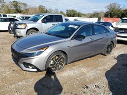 Salvage cars for sale at Theodore, AL auction: 2023 Hyundai Elantra N Line