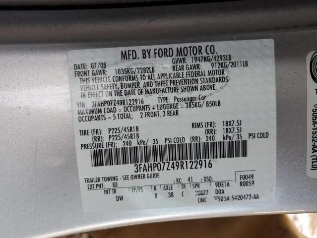 2009 Ford Fusion SE