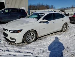 Chevrolet salvage cars for sale: 2017 Chevrolet Malibu LT