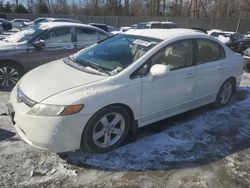 Salvage cars for sale at Waldorf, MD auction: 2007 Honda Civic LX