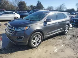 Salvage cars for sale at Madisonville, TN auction: 2015 Ford Edge Titanium