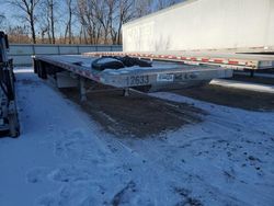 Salvage trucks for sale at Elgin, IL auction: 2016 Fontaine Flatbed TR