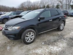 Salvage cars for sale at North Billerica, MA auction: 2012 Nissan Murano S