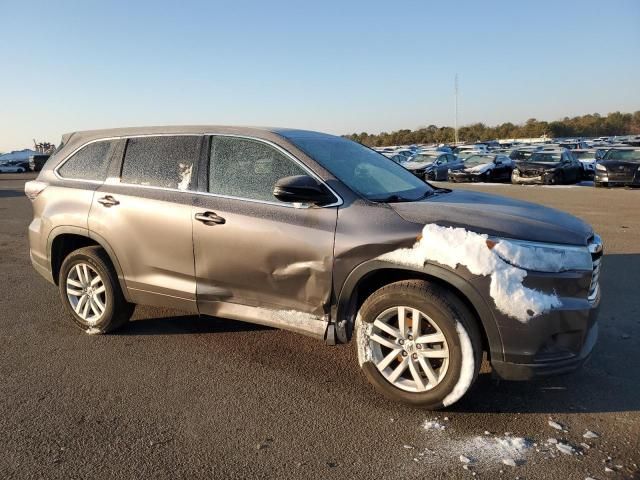 2015 Toyota Highlander LE