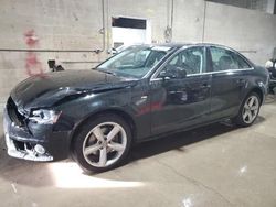 Salvage cars for sale at Blaine, MN auction: 2012 Audi A4 Premium Plus