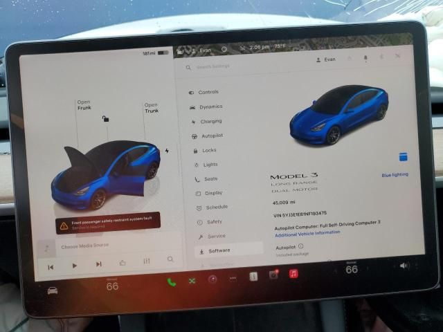 2022 Tesla Model 3