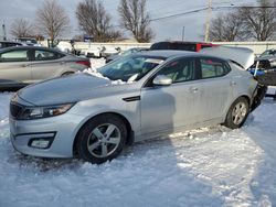 Salvage cars for sale at Moraine, OH auction: 2015 KIA Optima LX