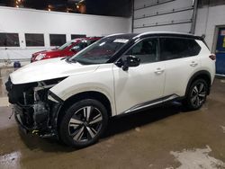 Salvage cars for sale at Blaine, MN auction: 2021 Nissan Rogue SL