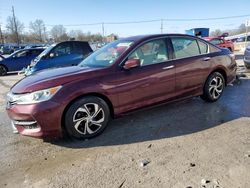 Salvage cars for sale at Lawrenceburg, KY auction: 2016 Honda Accord LX