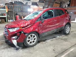 SUV salvage a la venta en subasta: 2021 Ford Ecosport SE