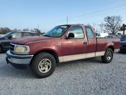 Salvage trucks for sale at Riverview, FL auction: 1998 Ford F150