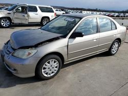 2005 Honda Civic LX en venta en Grand Prairie, TX