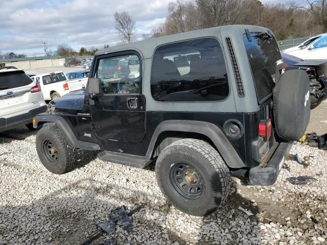 2002 Jeep Wrangler / TJ X