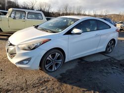 Salvage cars for sale at Marlboro, NY auction: 2013 Hyundai Elantra Coupe GS